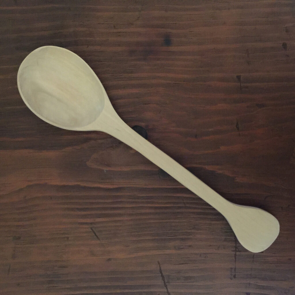 Wooden Mixing Spoon Kent Historical Society